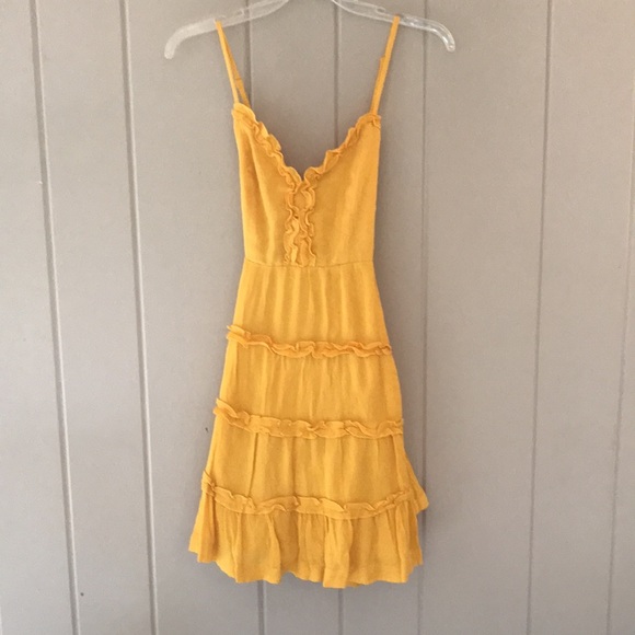 Forever 21 Dresses & Skirts - Forever 21 Fit and Flare Ruffle Mini Dress